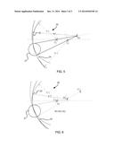 NON-PROGRESSIVE CORRIDOR BI-FOCAL LENS WITH SUBSTANTIALLY TANGENT BOUNDARY     OF NEAR AND DISTANT VISUAL FIELDS diagram and image