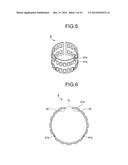 TOLERANCE RING, HARD DISK DEVICE, AND METHOD FOR MANUFACTURING HARD DISK     DEVICE diagram and image