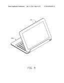 ELECTRONIC DEVICE WITH DETACHABLE TABLET COMPUTER diagram and image