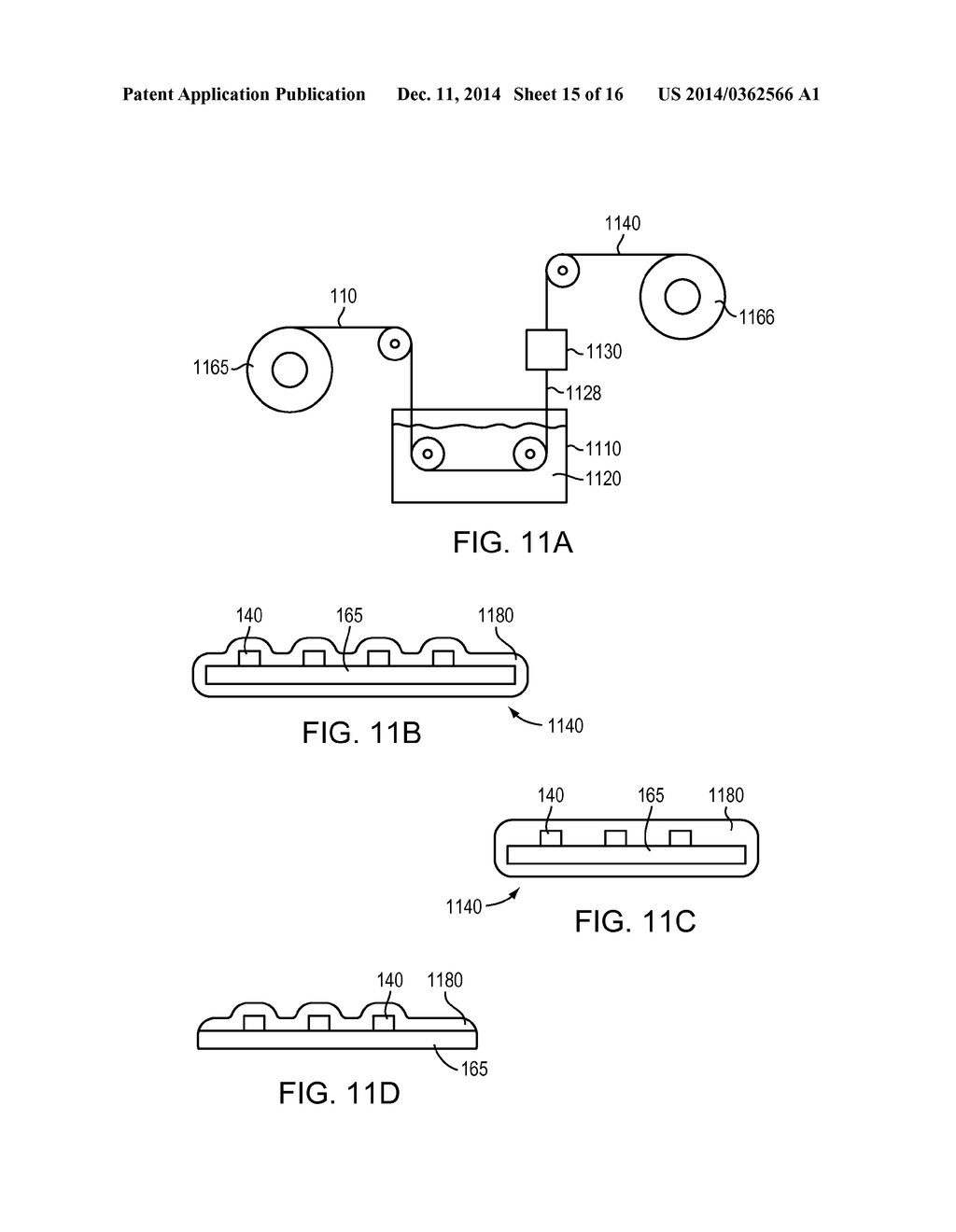 SEALED AND SEALABLE LIGHTING SYSTEMS INCORPORATING FLEXIBLE LIGHT SHEETS     AND RELATED METHODS - diagram, schematic, and image 16