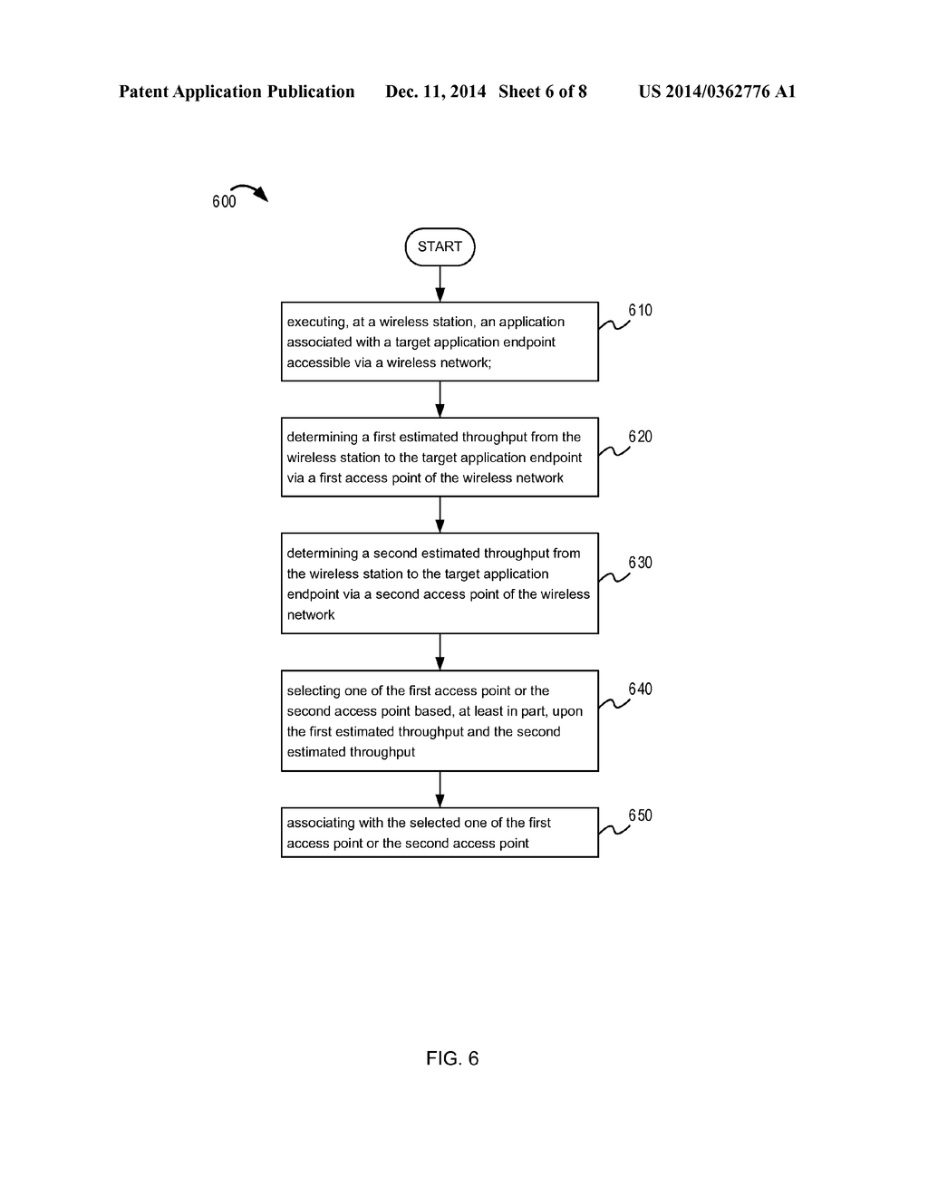 APPLICATION AWARE ASSOCIATION IN WIRELESS NETWORKS - diagram, schematic, and image 07