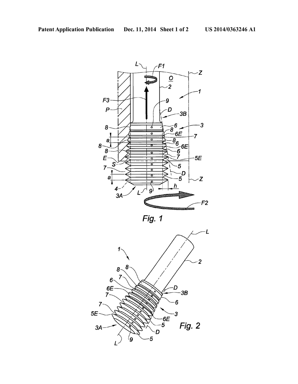 TOOL FOR MACHINING A WALL OF A WORKPIECE, IN PARTICULAR MADE FROM A     COMPOSITE MATERIAL - diagram, schematic, and image 02