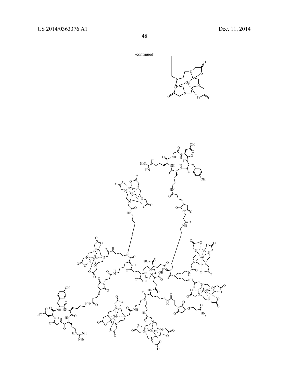 MOLECULAR DESIGN TOWARD DUAL-MODALITY PROBES FOR RADIOISOTOPE-BASED     IMAGING (PET OR SPECT) AND MRI - diagram, schematic, and image 54