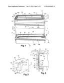 GLAZING UNIT EQUIPPED WITH PERIPHERAL SEALING MEANS AND ITS MANUFACTURING     PROCESS diagram and image