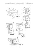 GLAZING UNIT EQUIPPED WITH PERIPHERAL SEALING MEANS AND ITS MANUFACTURING     PROCESS diagram and image