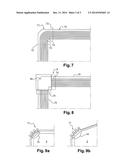 GLAZING UNIT EQUIPPED WITH PERIPHERAL SEALING MEANS AND ITS MANUFACTURING     PROCESS diagram and image