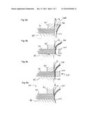 METHOD AND APPARATUS FOR THE FABRICATION OF AN ENDLESS BAND FROM A FIBER     MATERIAL BLOCK, ENDLESS BAND AND FIBER MATERIAL BLOCK diagram and image