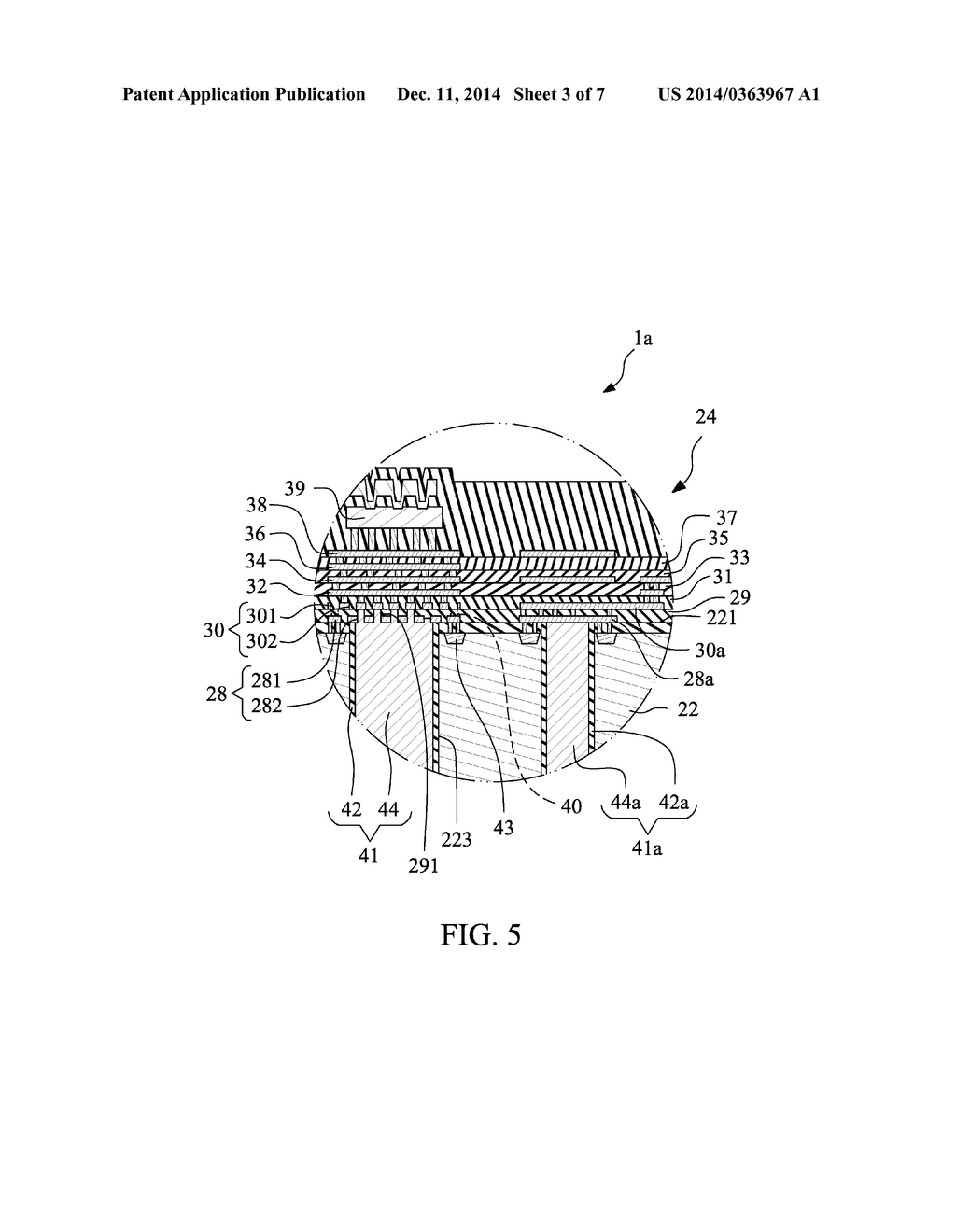 THROUGH SILICON VIAS FOR SEMICONDUCTOR DEVICES AND MANUFACTURING METHOD     THEREOF - diagram, schematic, and image 04