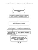 SYSTEM AND METHOD OF CONDUCTING GAMES OF CHANCE WITH ENHANCED PAYOUTS AND     BONUS ROUNDS diagram and image