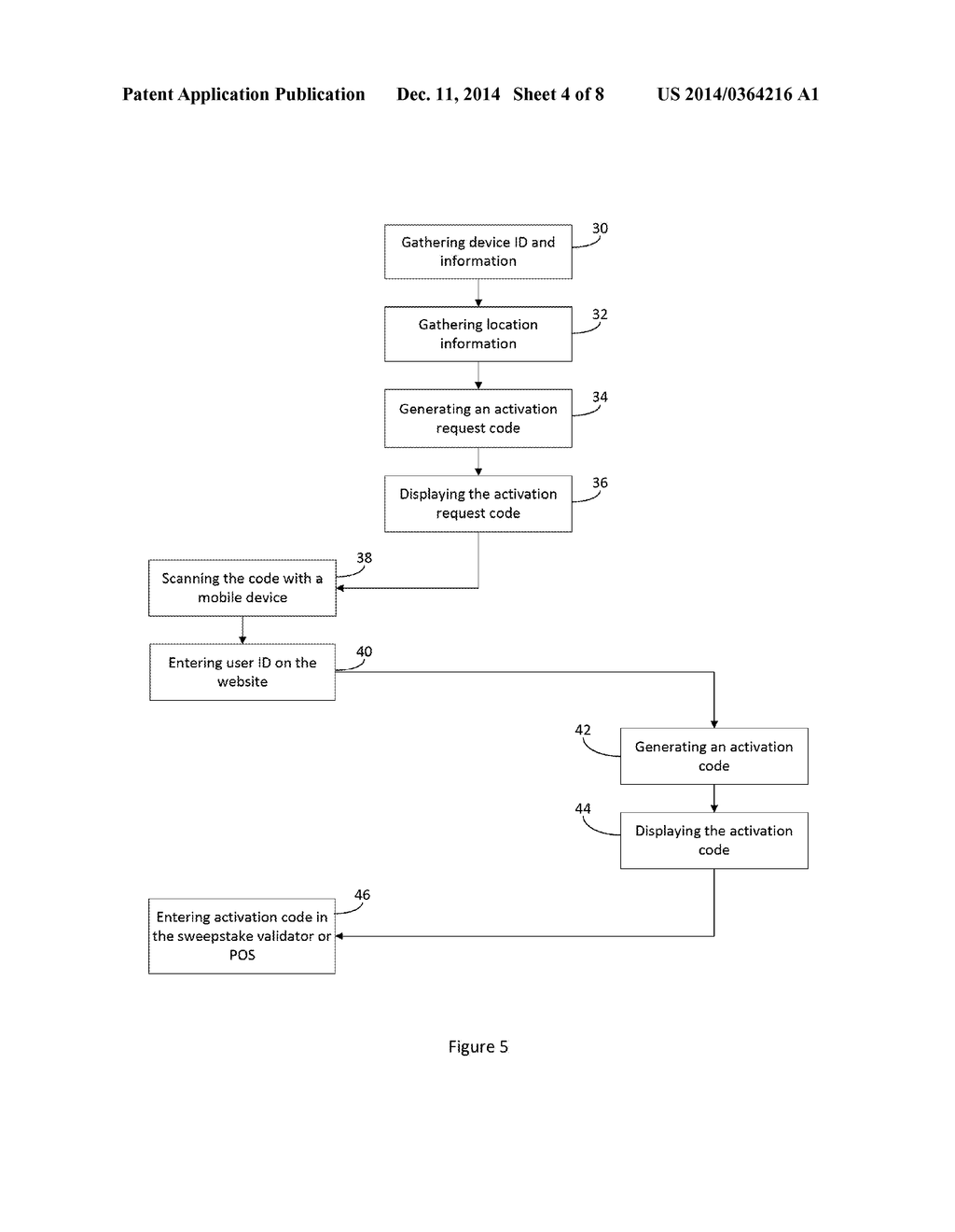 METHOD OF USING GRAPHICAL COMPUTER READABLE CODES IN A GAMING ENVIRONMENT     AND SYSTEM THEREWITH - diagram, schematic, and image 05