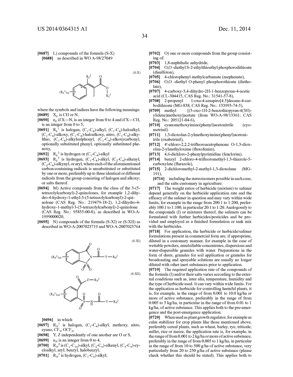 SUBSTITUTED 4-CYAN-3-PHENYL-4-(PRYRIDINE-3-YL)BUTANOATES, PROCESSES FOR     PREPARATION THEREOF AND USE THEREOF AS HERBICIDES AND PLANT GROWTH     REGULATORS - diagram, schematic, and image 35