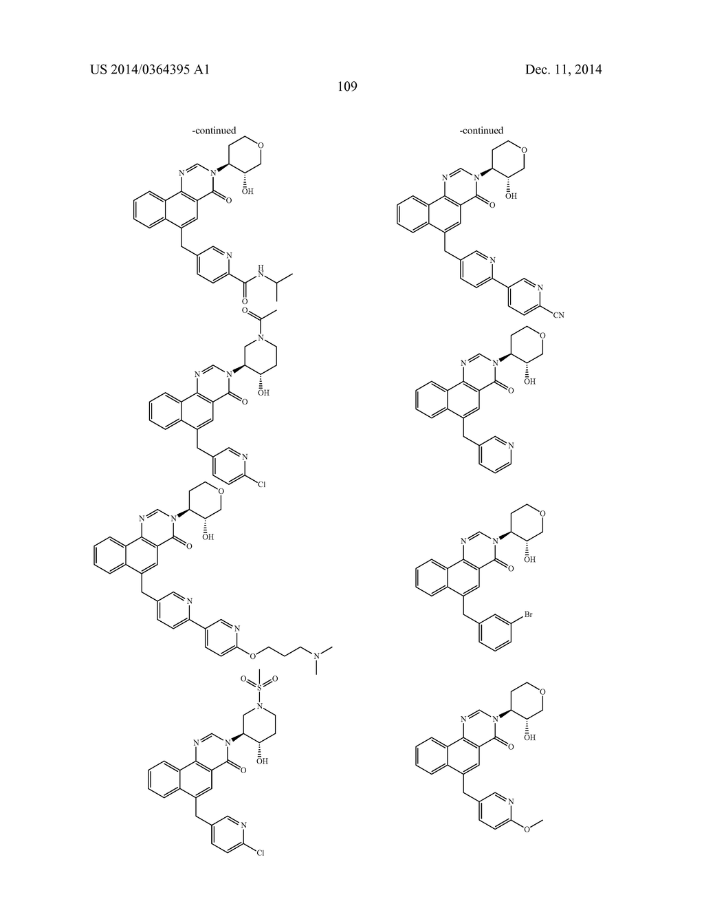 Pyranyl Aryl Methyl Benzoquinolinone M1 Receptor Positive Allosteric     Modulators - diagram, schematic, and image 110