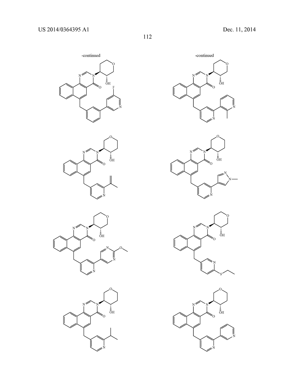 Pyranyl Aryl Methyl Benzoquinolinone M1 Receptor Positive Allosteric     Modulators - diagram, schematic, and image 113
