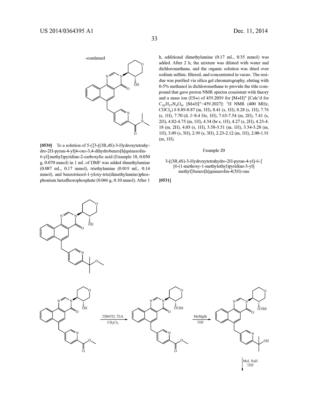 Pyranyl Aryl Methyl Benzoquinolinone M1 Receptor Positive Allosteric     Modulators - diagram, schematic, and image 34