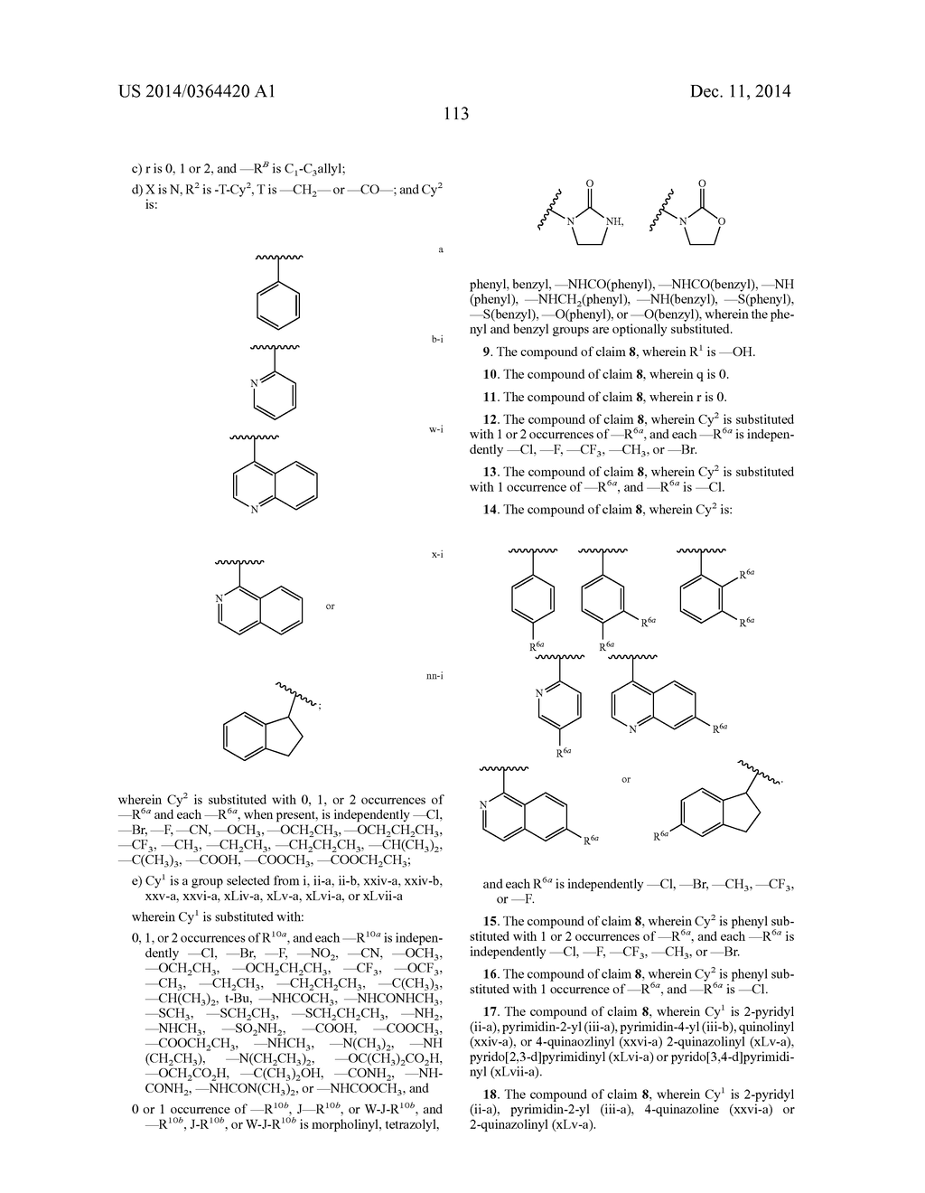 SUBSTITUTED PIPERAZINYL-PYRROLIDINE COMPOUNDS USEFUL AS CHEMOKINE RECEPTOR     ANTAGONISTS - diagram, schematic, and image 114