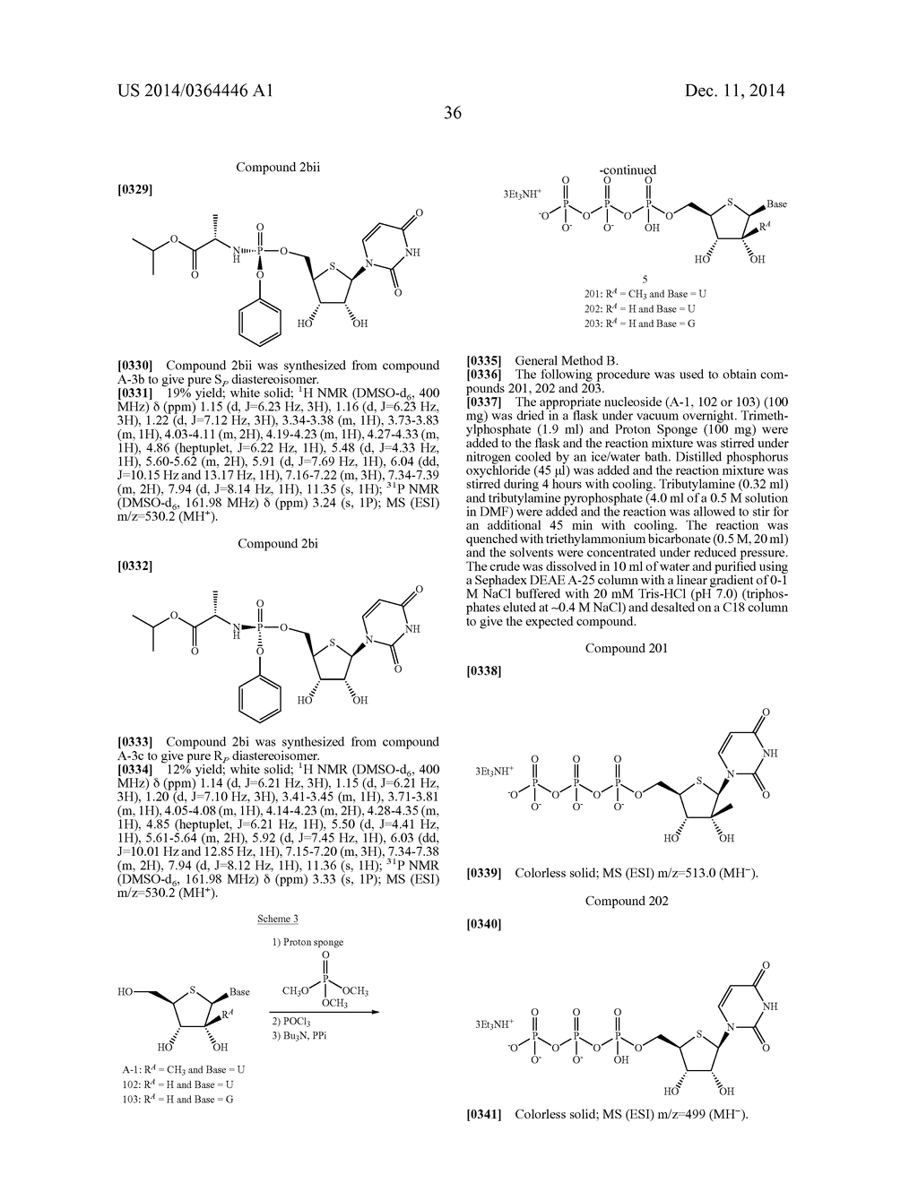 1',4'-THIO NUCLEOSIDES FOR THE TREATMENT OF HCV - diagram, schematic, and image 37