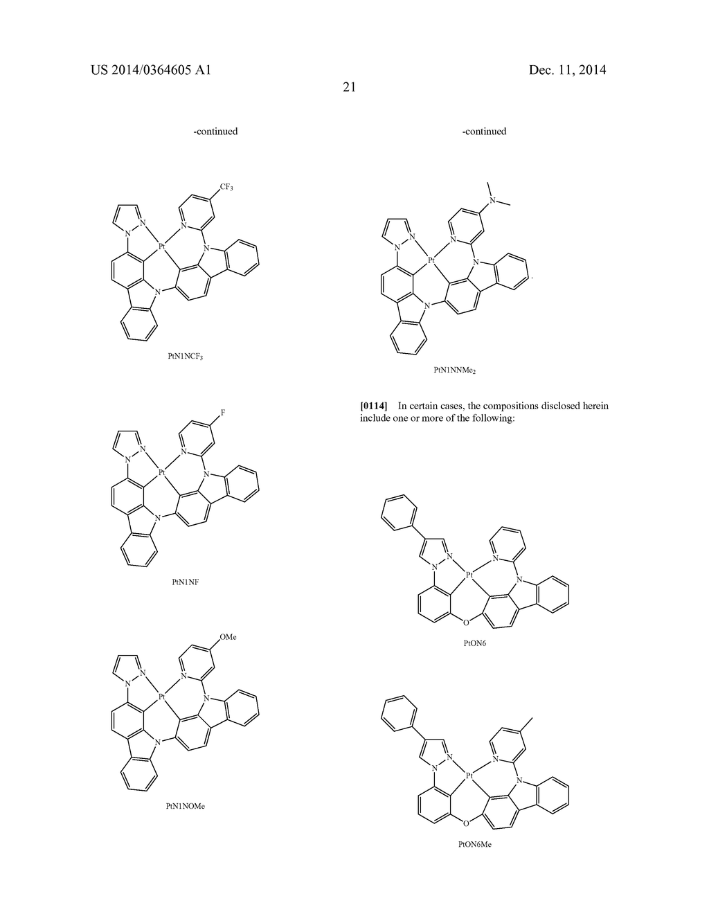 PHOSPHORESCENT TETRADENTATE METAL COMPLEXES HAVING MODIFIED EMISSION     SPECTRA - diagram, schematic, and image 32