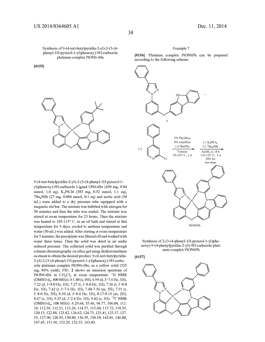 PHOSPHORESCENT TETRADENTATE METAL COMPLEXES HAVING MODIFIED EMISSION     SPECTRA - diagram, schematic, and image 49