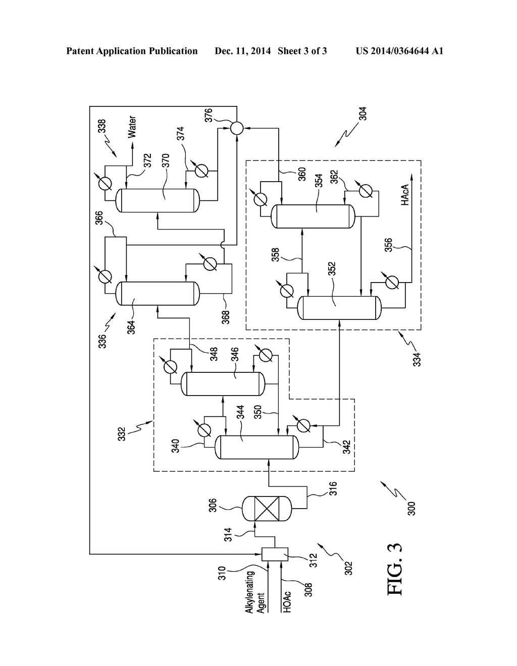 INTEGRATED PROCESS FOR THE PRODUCTION OF ACRYLIC ACIDS AND ACRYLATES - diagram, schematic, and image 04