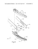 SURGICAL INSTRUMENT HAVING KNIFE BAND WITH CURVED DISTAL EDGE diagram and image