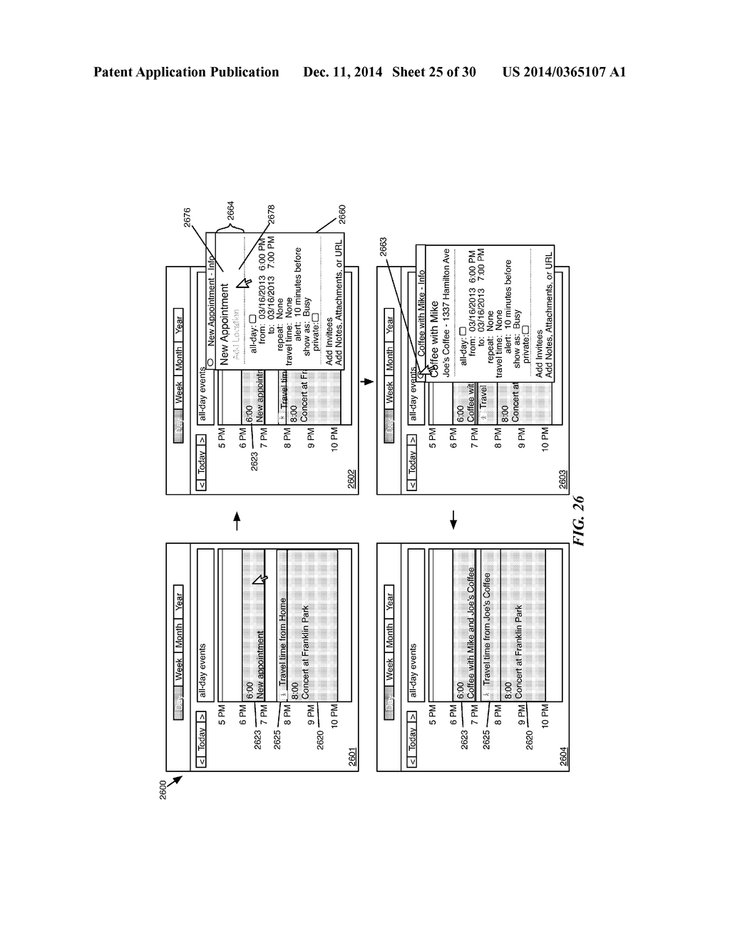 Specifying Travel Times for Calendared Events - diagram, schematic, and image 26