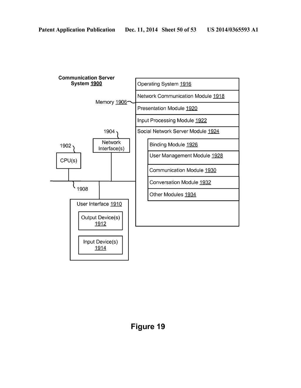 METHOD AND DEVICE FOR CONTROLLING PERIPHERAL DEVICES VIA A SOCIAL     NETWORKING PLATFORM - diagram, schematic, and image 51