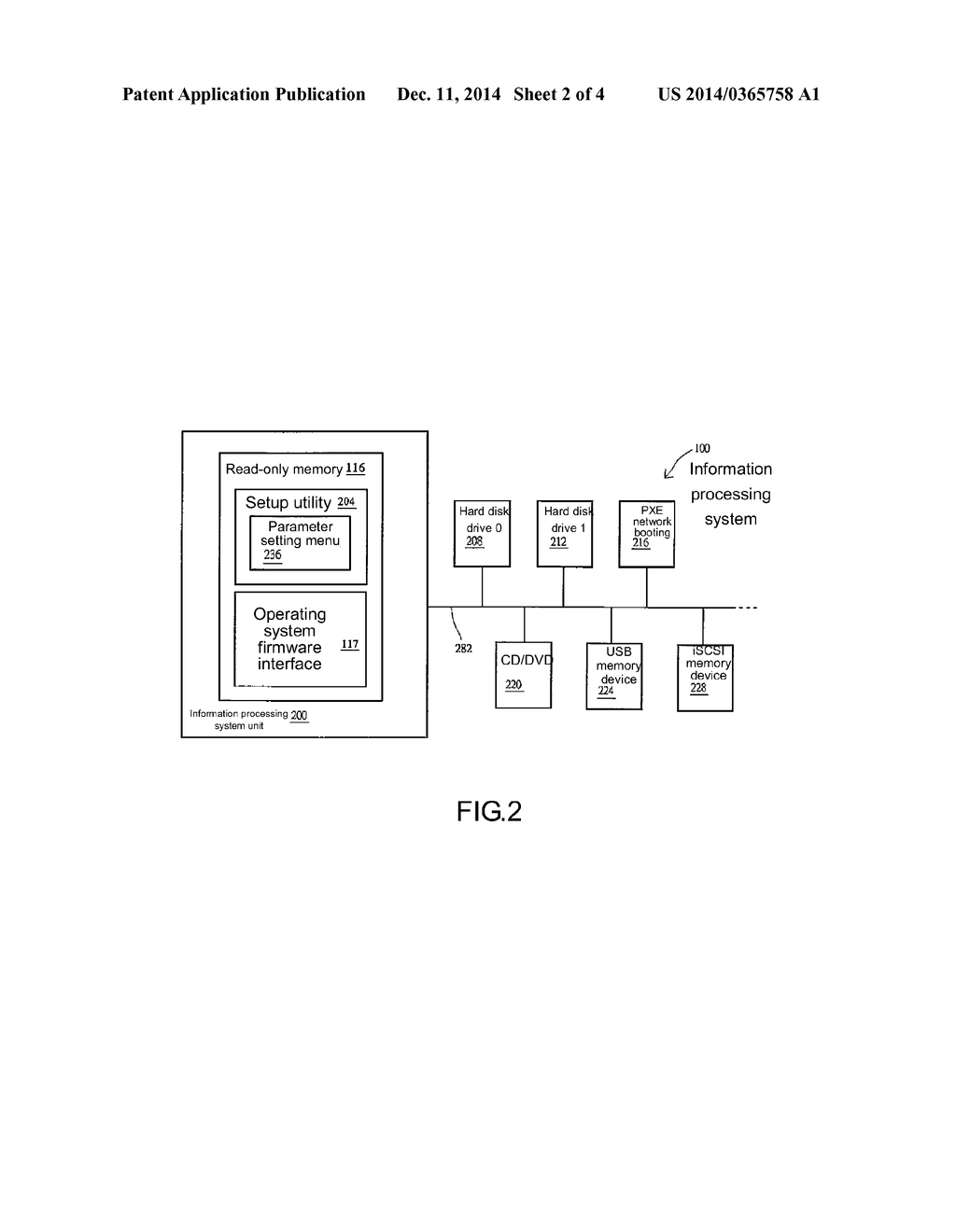 TECHNIQUES FOR BOOTING AN INFORMATION PROCESSING SYSTEM - diagram, schematic, and image 03