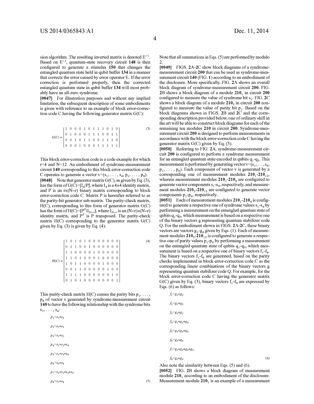 ERROR CORRECTION FOR ENTANGLED QUANTUM STATES - diagram, schematic, and image 12