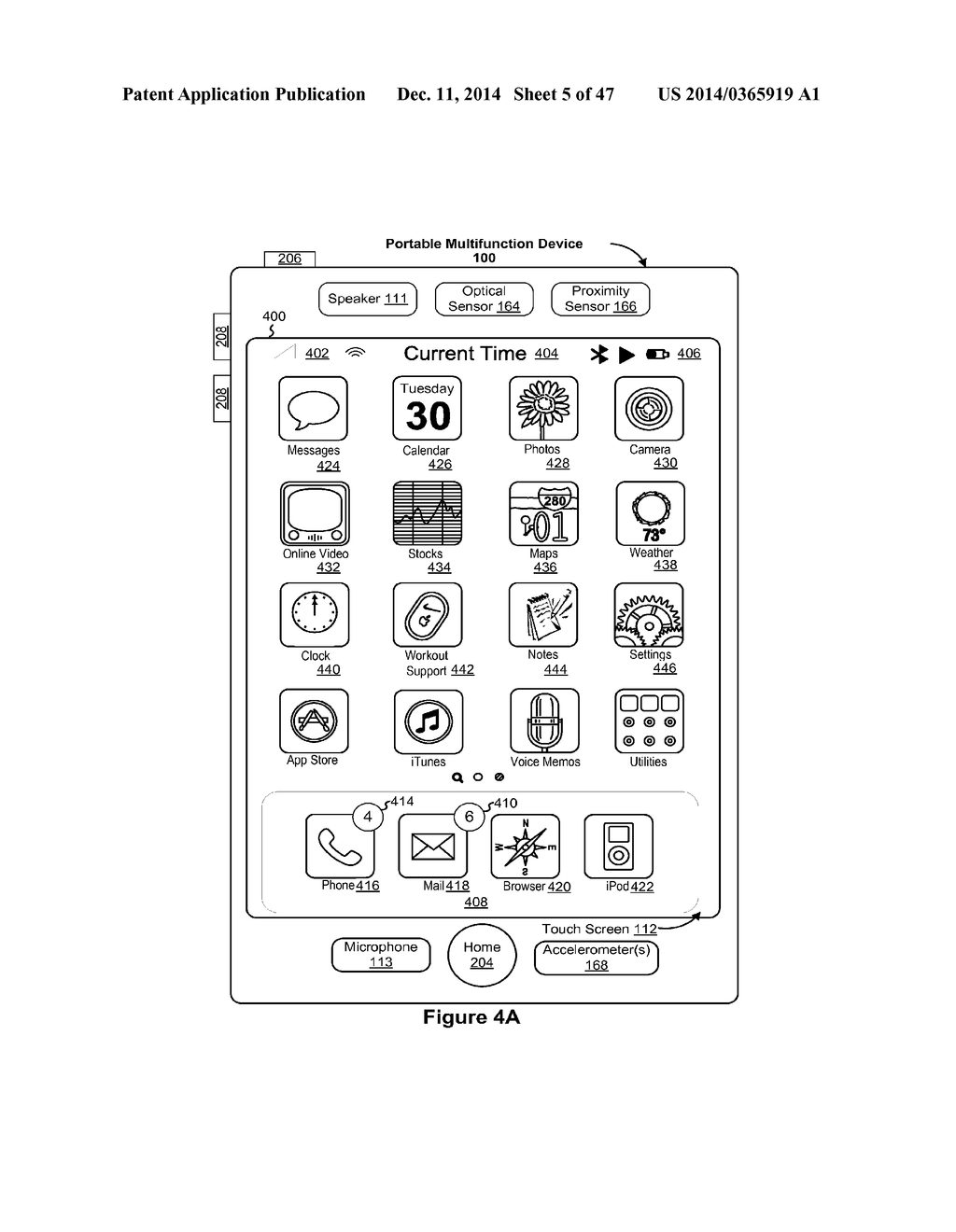DEVICE, METHOD, AND GRAPHICAL USER INTERFACE FOR SHARING CONTENT FROM A     RESPECTIVE APPLICATION - diagram, schematic, and image 06