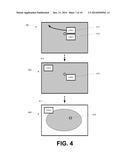 FRAMEWORKS, DEVICES AND METHODS CONFIGURED FOR ENABLING TOUCH/GESTURE     CONTROLLED DISPLAY FOR FACILITY INFORMATION AND CONTENT WITH RESOLUTION     DEPENDENT DISPLAY AND PERSISTENT CONTENT POSITIONING diagram and image