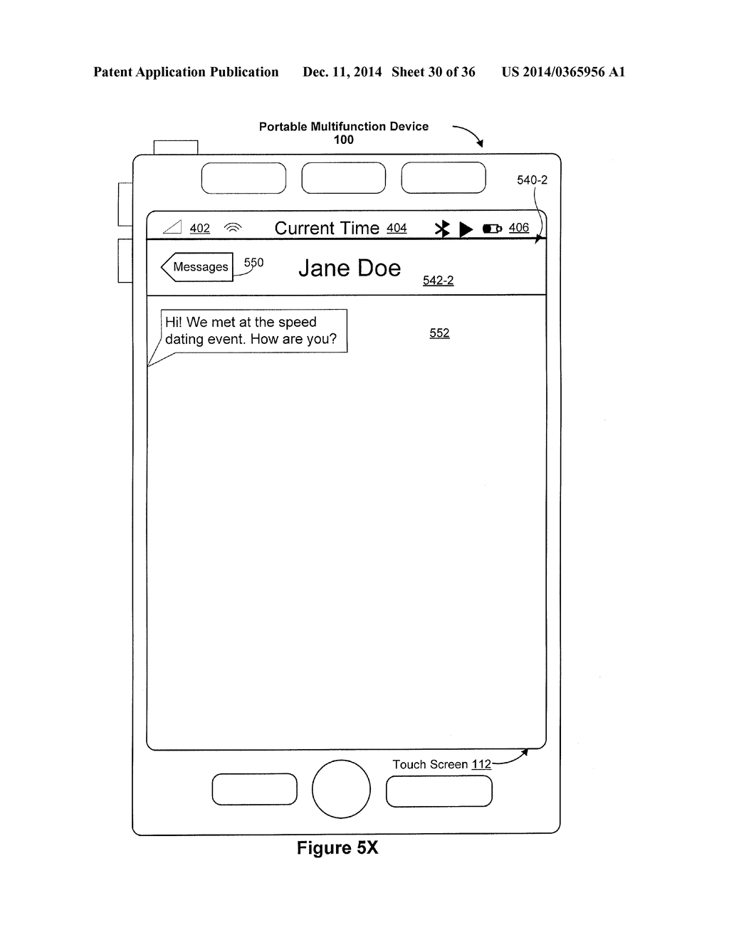 DEVICE, METHOD, AND GRAPHICAL USER INTERFACE FOR NAVIGATING BETWEEN USER     INTERFACES - diagram, schematic, and image 31