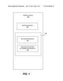 MOTION CONTROL OF MOBILE DEVICE diagram and image