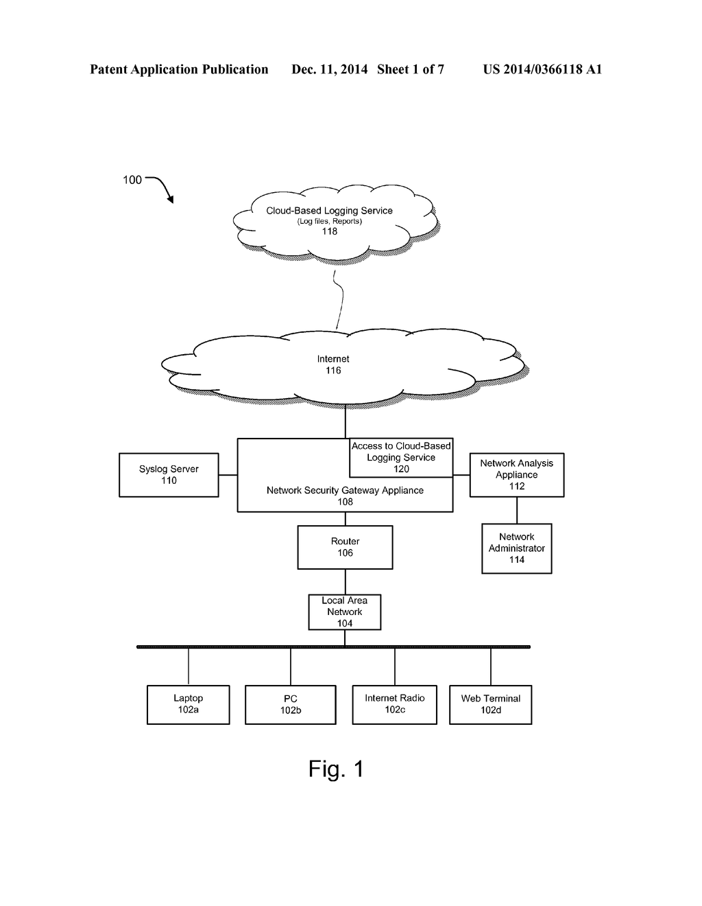 CLOUD BASED LOGGING SERVICE - diagram, schematic, and image 02