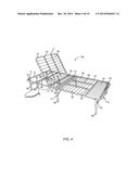 MOTORIZED FOLDABLE BED FRAME ASSEMBLY diagram and image