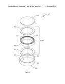 FLUID OR LOW FRICTION PERMANENT MAGNET COMPASS diagram and image