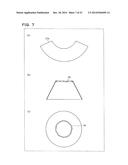 FUNNEL COMPONENT AND MANUFACTURING METHOD FOR MANUFACTURING PACKAGING     CONTAINER USING FUNNEL COMPONENT diagram and image