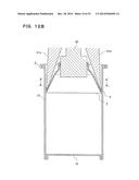 FUNNEL COMPONENT AND MANUFACTURING METHOD FOR MANUFACTURING PACKAGING     CONTAINER USING FUNNEL COMPONENT diagram and image