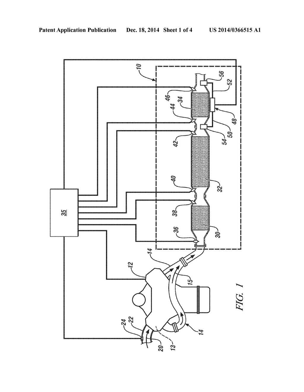 ENHANCED DIAGNOSTIC SIGNAL TO DETECT PRESSURE CONDITION OF A PARTICULATE     FILTER - diagram, schematic, and image 02