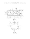 PERFORATING APPARATUS FOR MANUFACTURING A NONLINEAR LINE OF WEAKNESS diagram and image