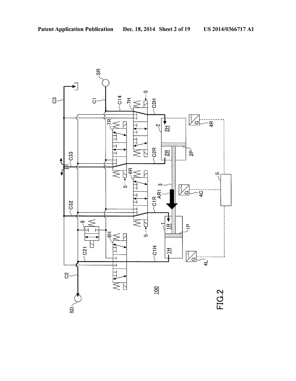 FLUID PRESSURE INCREASING/DECREASING MACHINE AND WORKING MACHINE - diagram, schematic, and image 03