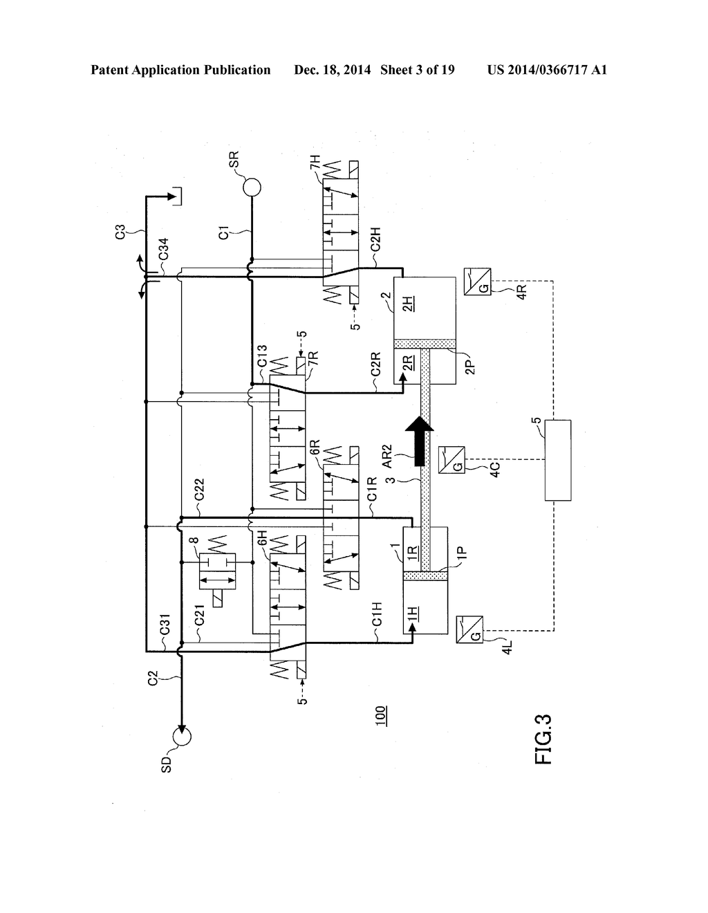 FLUID PRESSURE INCREASING/DECREASING MACHINE AND WORKING MACHINE - diagram, schematic, and image 04