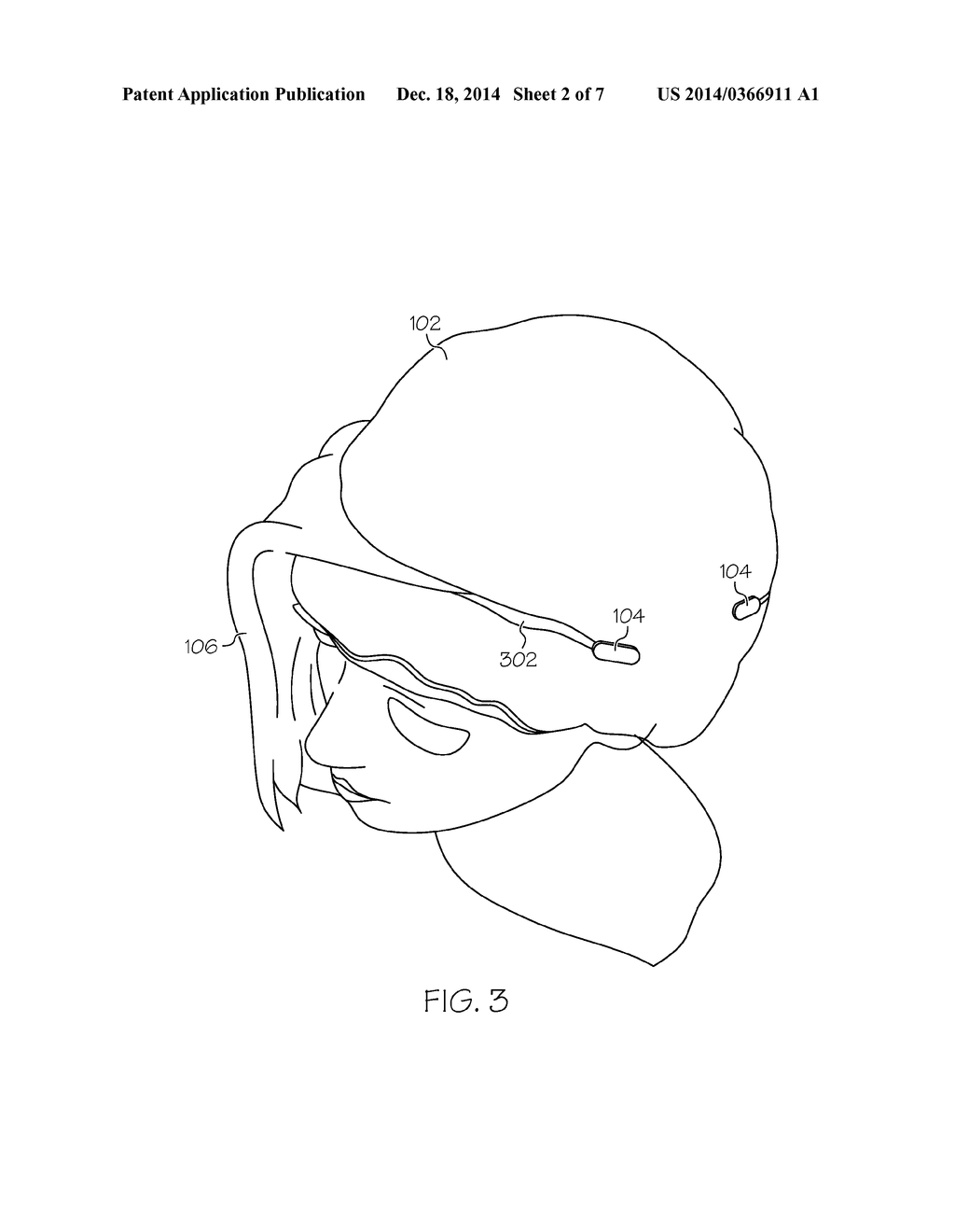 HEAD COVER HAVING SELECTABLE SIZE AND LOCATION OF OPENING FOR EXPOSURE OF     A PORTION OF A USER'S HAIR - diagram, schematic, and image 03