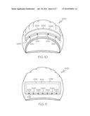 HEAD COVER HAVING SELECTABLE SIZE AND LOCATION OF OPENING FOR EXPOSURE OF     A PORTION OF A USER S HAIR diagram and image