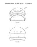 HEAD COVER HAVING SELECTABLE SIZE AND LOCATION OF OPENING FOR EXPOSURE OF     A PORTION OF A USER S HAIR diagram and image