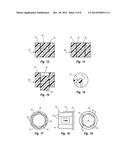 Medical Component Scrubbing Device with Detachable Cap diagram and image