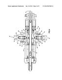 Mechanical assembly for urging the circumferential segments of a     tire-building drum into fully-expanded positions diagram and image