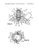 Mechanical assembly for urging the circumferential segments of a     tire-building drum into fully-expanded positions diagram and image