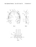 SHOCK-ABSORBING HORSESHOE diagram and image