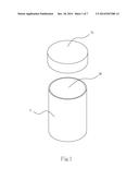 CAN STRUCTURE FOR STORING TESTING STRIP diagram and image