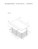 SUPPORTING STRUCTURE, LOADING AND PACKING DEVICE, SUPPORTING BASE PLATE,     AND PACKING METHOD diagram and image